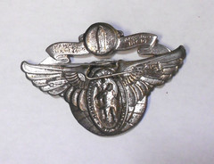 VINTAGE ST CHRISTOPHER MEDAL PROTECT US OUR LADY OFTHE HIGHWAY’S VISOR CLIP LOOK