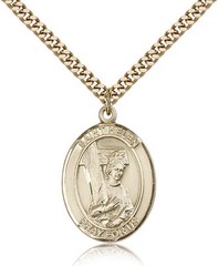 Saint Helen Medal For Men – Gold Filled Necklace On 24 Chain – 30 Day Money …