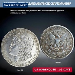1879 Liberty of the Americas Peace Coin Replica Set Exquisite Relief Design Suit