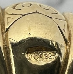 Kazan Mother of God Virgin Mary Pendant – Sterling Silver, 24K Gold Gilding