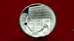 1973 Franklin Mint Medallic Yearbook Commemorative of Devaluation of the Dollar