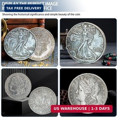 1880 Liberty of the Americas Peace Coin Replica Set Exquisite Relief Design Suit