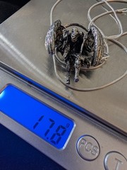 Solid Sterling 925 Protection Medallion St. Michael Archangel Strength Power 17G