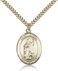 Saint Drogo Medal For Men – Gold Filled Necklace On 24 Chain – 30 Day Money …