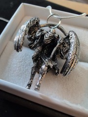 Solid Sterling 925 Protection Medallion St. Michael Archangel Strength Power 17G