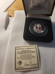 Pope John Paul II Colorized 25th Anniversary 2003 Coin