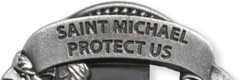 Beautifully Designed Saint Michael Visor Clip – A Guardian for Travelers