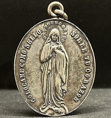 Spain 1900´ old Immaculate Conception My daughters, adorn me w flowers of purity