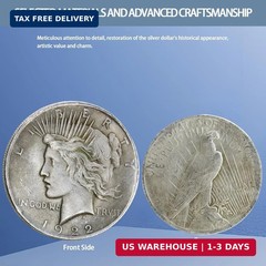 1922 Liberty of the Americas Peace Coin Replica Set Exquisite Relief Design Suit