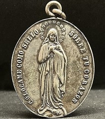 Spain 1900´ old Immaculate Conception My daughters, adorn me w flowers of purity