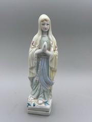 Ceramic Religious Statue Virgin Mary 8″ Tall