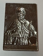 St. Jude Relic Medal 1”x2” Rare #0100