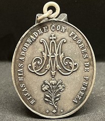 Spain 1900´ old Immaculate Conception My daughters, adorn me w flowers of purity