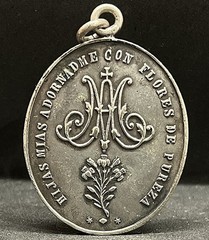 Spain 1900´ old Immaculate Conception My daughters, adorn me w flowers of purity
