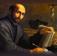 St Ignatius of Loyola Medal Pendant Necklace 24″ Ball Chain Gift Box Prayer Card