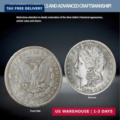 1880 Liberty of the Americas Peace Coin Replica Set Exquisite Relief Design Suit