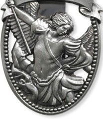 Beautifully Designed Saint Michael Visor Clip – A Guardian for Travelers