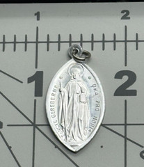 Saint Dymphna Pray For Us Sancta Gereberne Ora Pro Nobis Medal Pendant