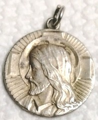 +~Jesus~+ I Am An Episcopalian Sterling Silver Medal Medallion