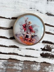 St Michael Full Color Pocket Token with Prayer Catholic Gift Protection